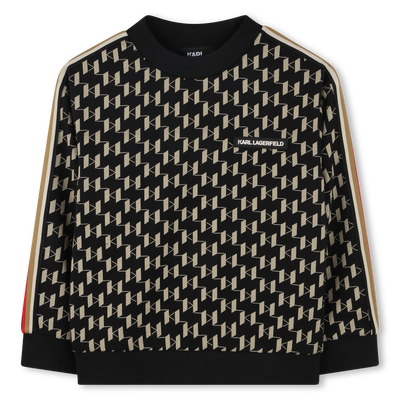 Sweater met print KARL LAGERFELD KIDS BOY