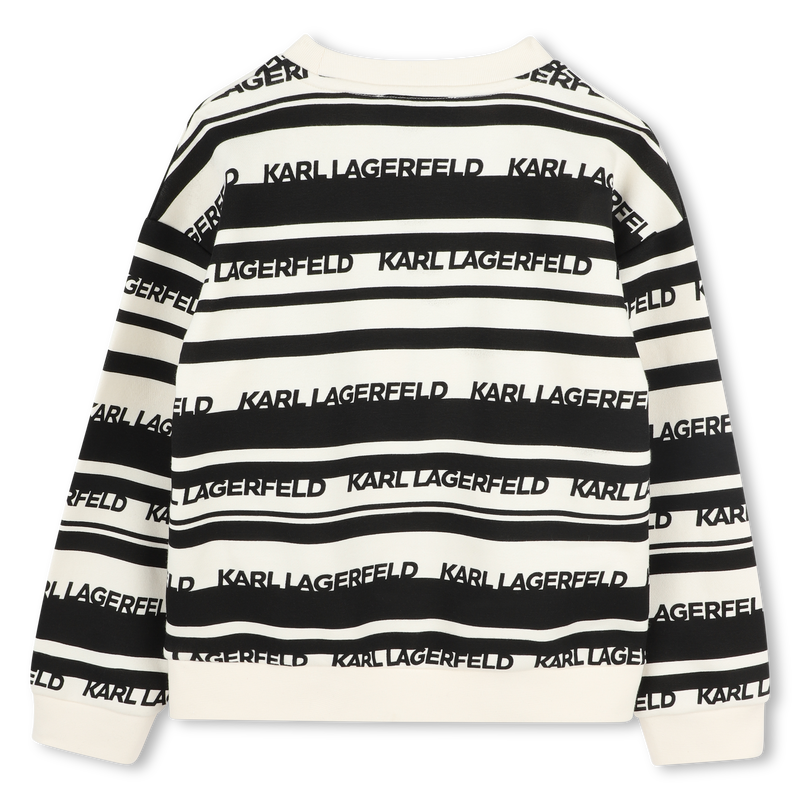 Gestreepte sweater KARL LAGERFELD KIDS 
                        BOY