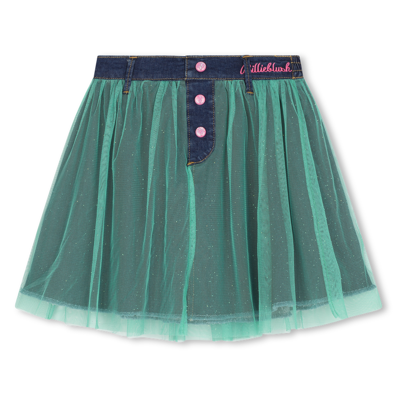 Jeansrok met tule BILLIEBLUSH 
                        GIRL