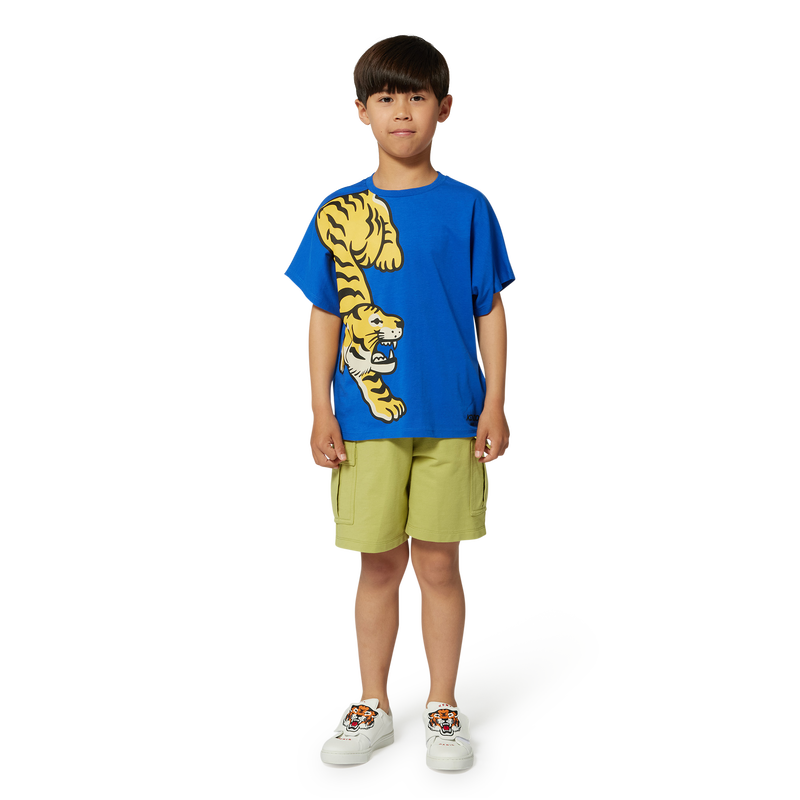 Katoenen T-shirt met print KENZO KIDS 
                        BOY
