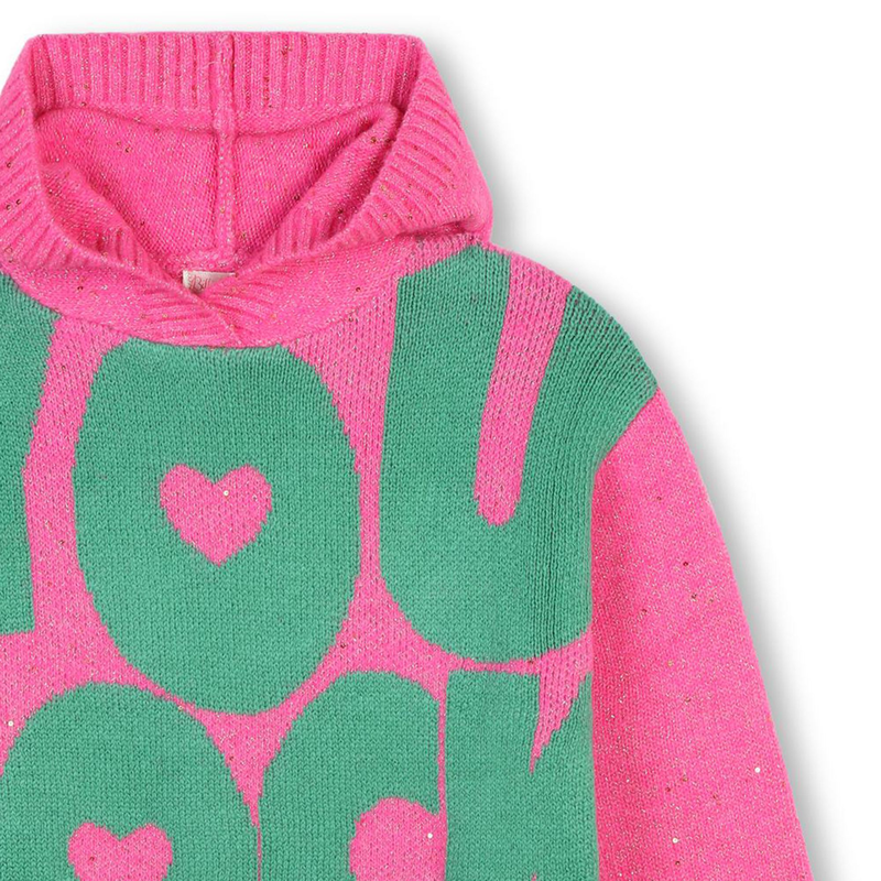 Jurk met capuchon en lovertjes BILLIEBLUSH 
                        GIRL