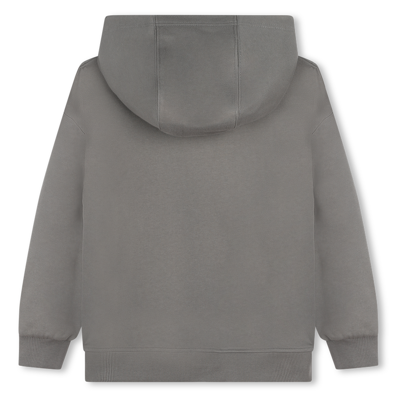 Fleece vest van katoen DKNY 
                        BOY