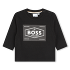 Katoenen T-shirt met print BOSS 
                    BOY