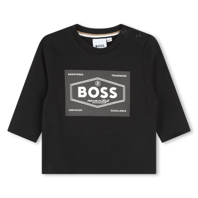 Katoenen T-shirt met print BOSS BOY