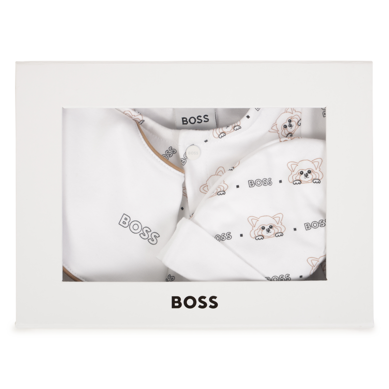 Setje van pyjama en muts BOSS 
                        UNISEX