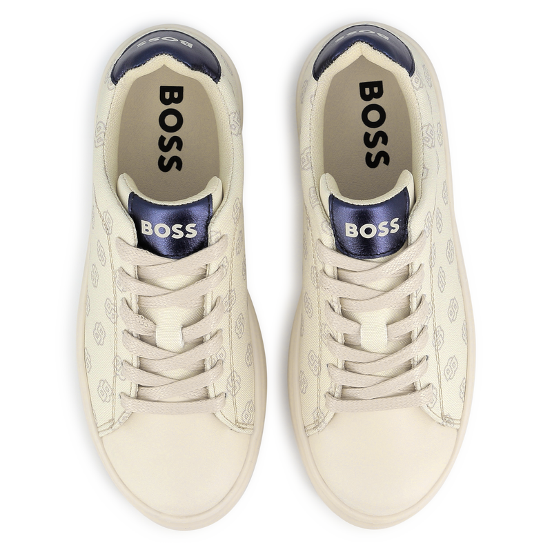 Canvas sneakers met veters BOSS 
                        GIRL