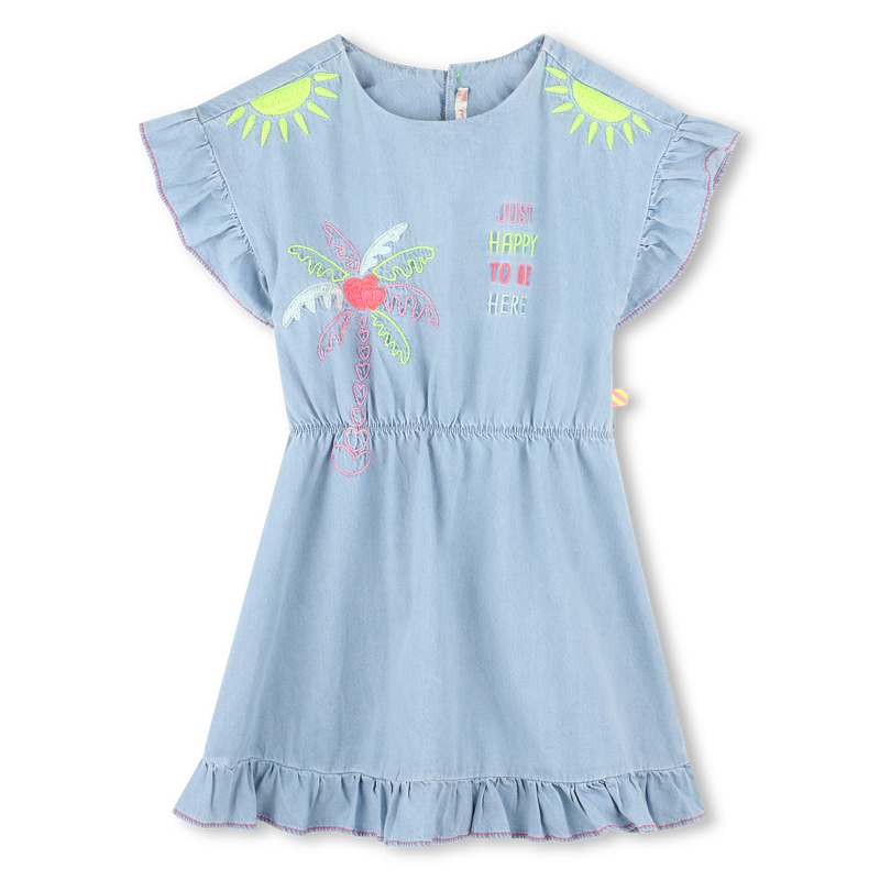 Spijkerjurk met borduursels BILLIEBLUSH 
                        GIRL