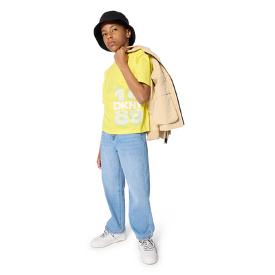 T-SHIRT MET KORTE MOUWEN DKNY UNISEX