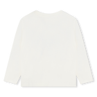 Katoenen T-shirt lange mouwen KENZO KIDS 
                    GIRL