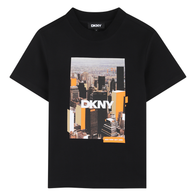 T-SHIRT MET KORTE MOUWEN DKNY BOY