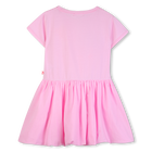 Bi-materiaal jurk BILLIEBLUSH 
                    GIRL