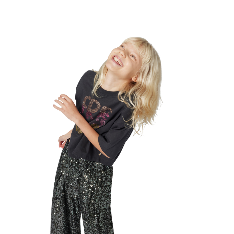 Broek met elastische taille BILLIEBLUSH 
                        GIRL