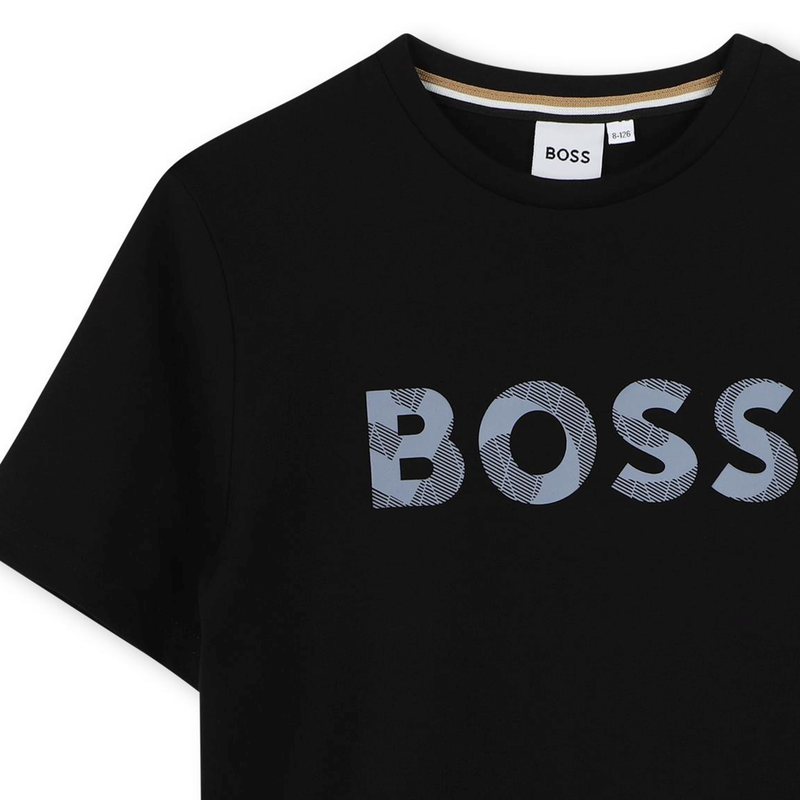 T-shirt met korte mouwen BOSS 
                        BOY