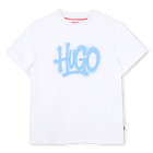 T-shirt met korte mouwen HUGO 
                    BOY