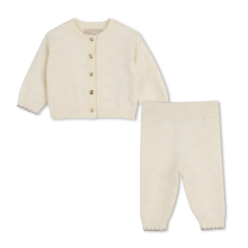 Set van broek en cardigan MICHAEL KORS 
                        GIRL