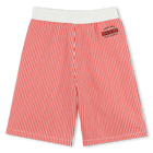 Katoenen bermuda met strepen KENZO KIDS 
                    BOY