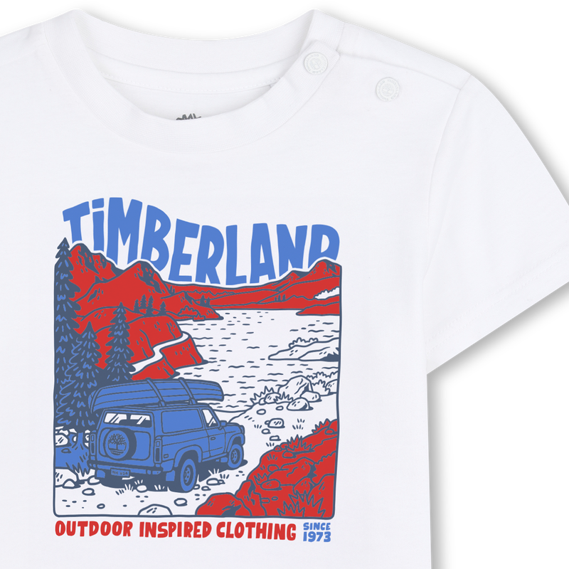 T-SHIRT MET KORTE MOUWEN TIMBERLAND 
                        BOY