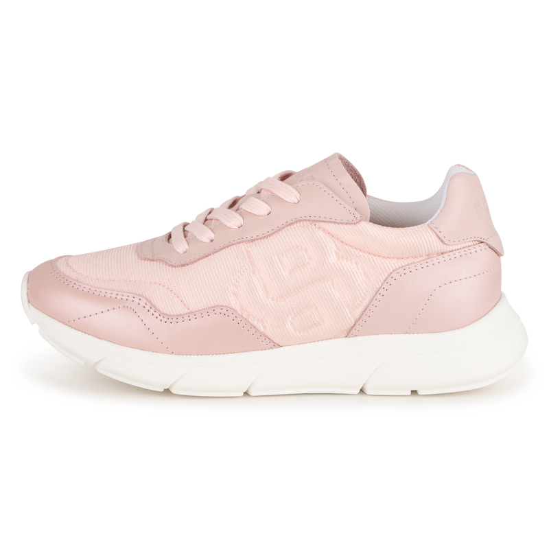 SNEAKERS MET VETERS BOSS 
                        GIRL