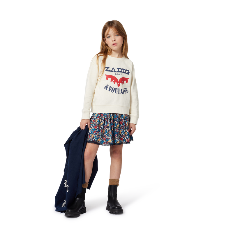 Sjaal met patroon ZADIG & VOLTAIRE 
                        GIRL