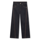 Denim broek KARL LAGERFELD KIDS 
                    GIRL
