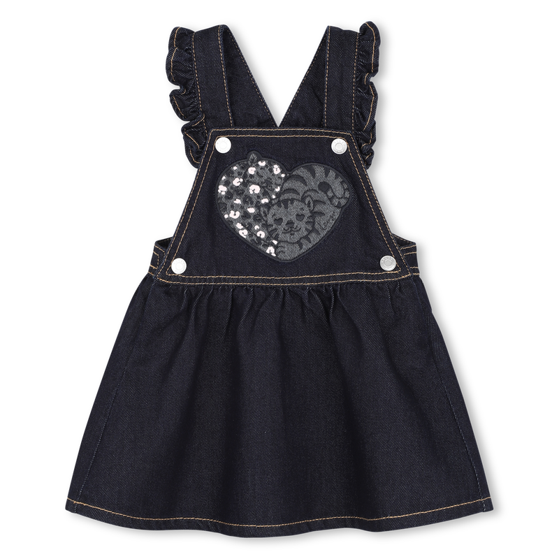 Jeans jurk KENZO KIDS 
                        GIRL