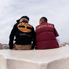 Donsjas met rits en logo's TIMBERLAND 
                    JONGEN