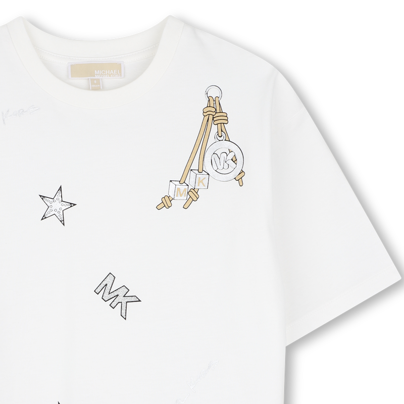 T-shirt met korte mouwen MICHAEL KORS 
                        GIRL