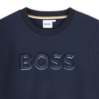 Sweater met borduursels BOSS 
                    GIRL