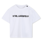 Set t-shirt en zwemshorts KARL LAGERFELD KIDS 
                    BOY