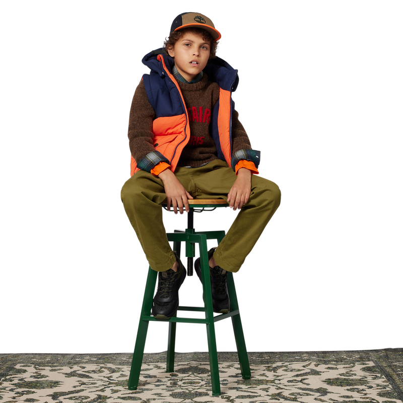 Donsjack met afneembare mouwen en capuchons TIMBERLAND 
                        BOY