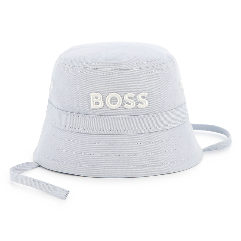 Katoenen hoedje met koordjes BOSS 
                        BOY