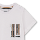 T-shirt met korte mouwen BOSS 
                    BOY