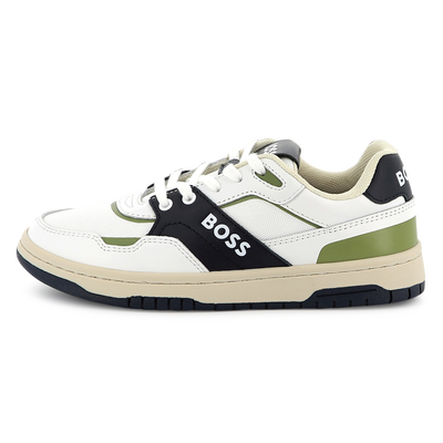 Sneakers van twee materialen BOSS BOY