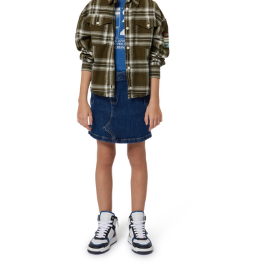 Leren sneakers met rits ZADIG & VOLTAIRE BOY