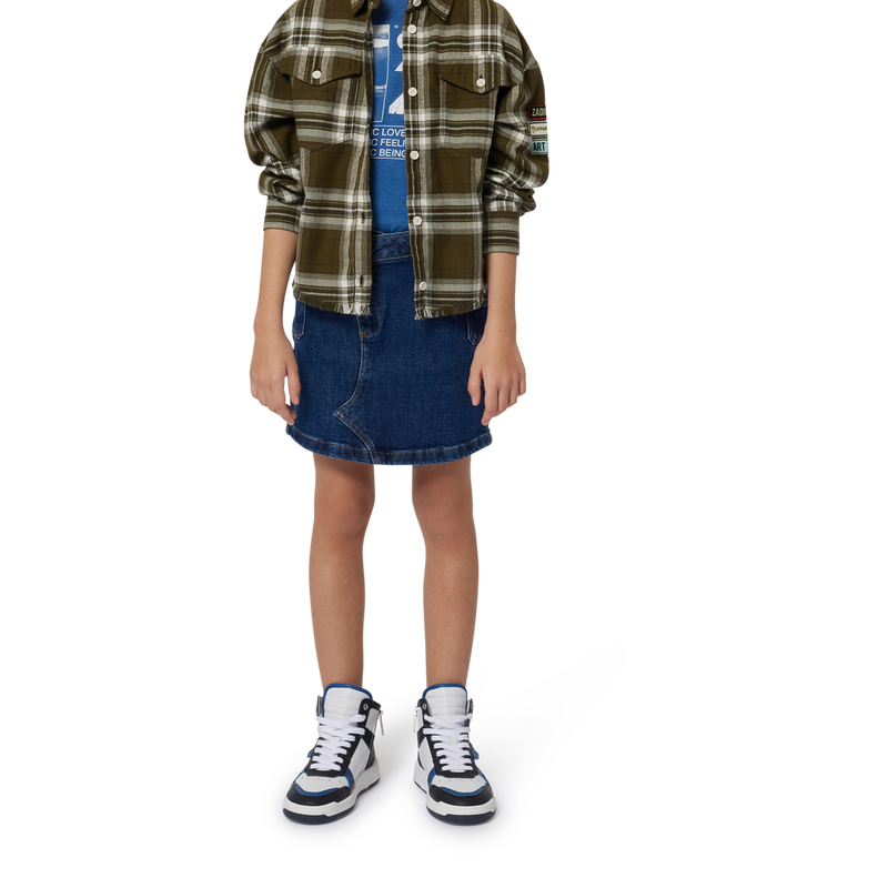 Leren sneakers met rits ZADIG & VOLTAIRE 
                        BOY