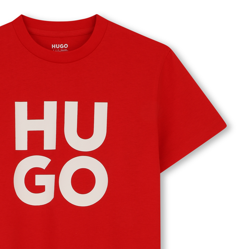 T-shirt met korte mouwen HUGO 
                        JONGEN