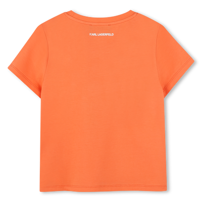 T-SHIRT KORTE MOUWEN KARL LAGERFELD KIDS GIRL