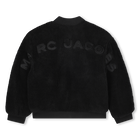 Jas van pluche stof MARC JACOBS 
                    BOY