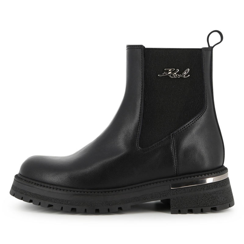 Enkellaarsjes KARL LAGERFELD KIDS 
                        GIRL