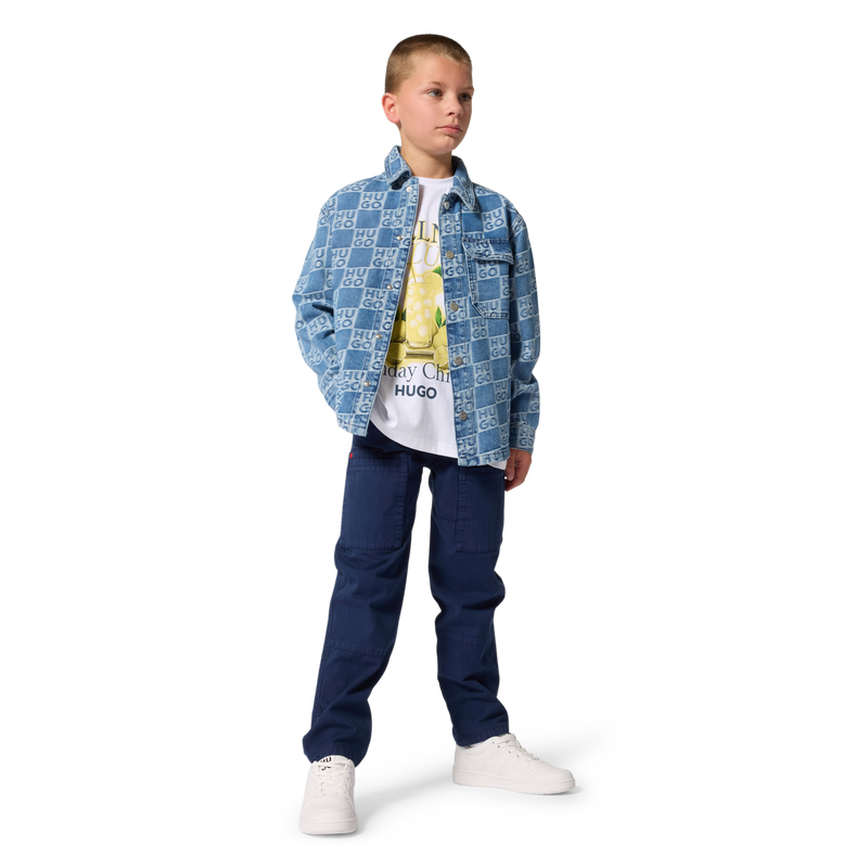 BROEK MET ZAKKEN HUGO 
                        BOY