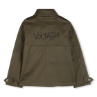 Korte trenchcoat met dubbele rij knopen ZADIG VOLTAIRE 
                    GIRL