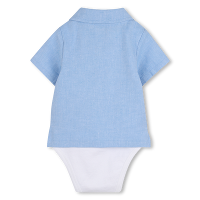 SHIRT EN KORTE BROEK SET TIMBERLAND BOY