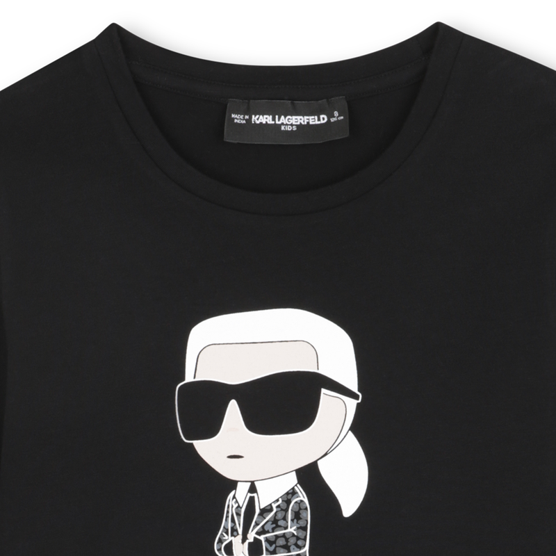 T-shirt met lange mouwen KARL LAGERFELD KIDS 
                        GIRL