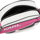 Verstelbare handtas met rits KARL LAGERFELD KIDS 
                    GIRL