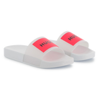 Slippers met badges HUGO 
                    GIRL