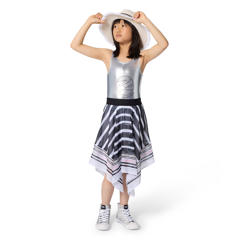 Asymmetrische ROK KARL LAGERFELD KIDS 
                        GIRL