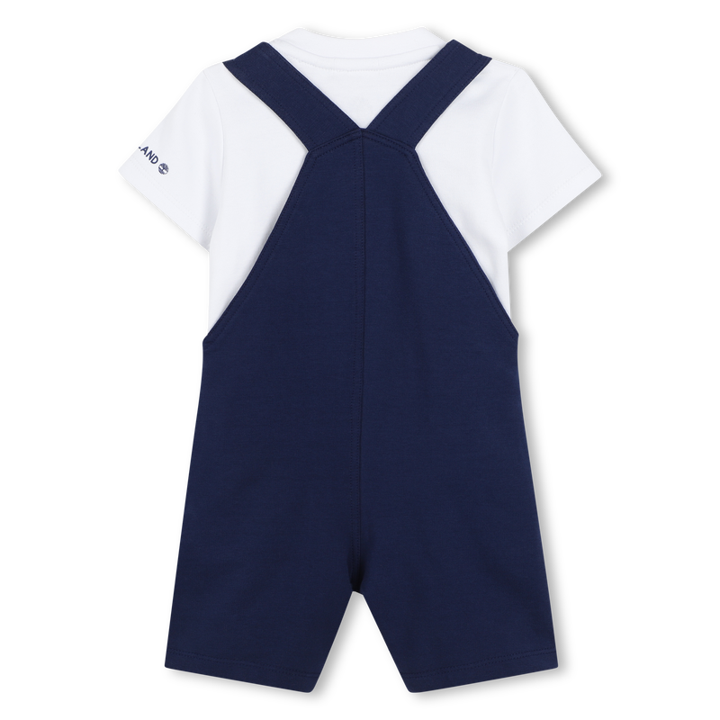 Setje T-shirt en tuinbroek TIMBERLAND 
                        JONGEN