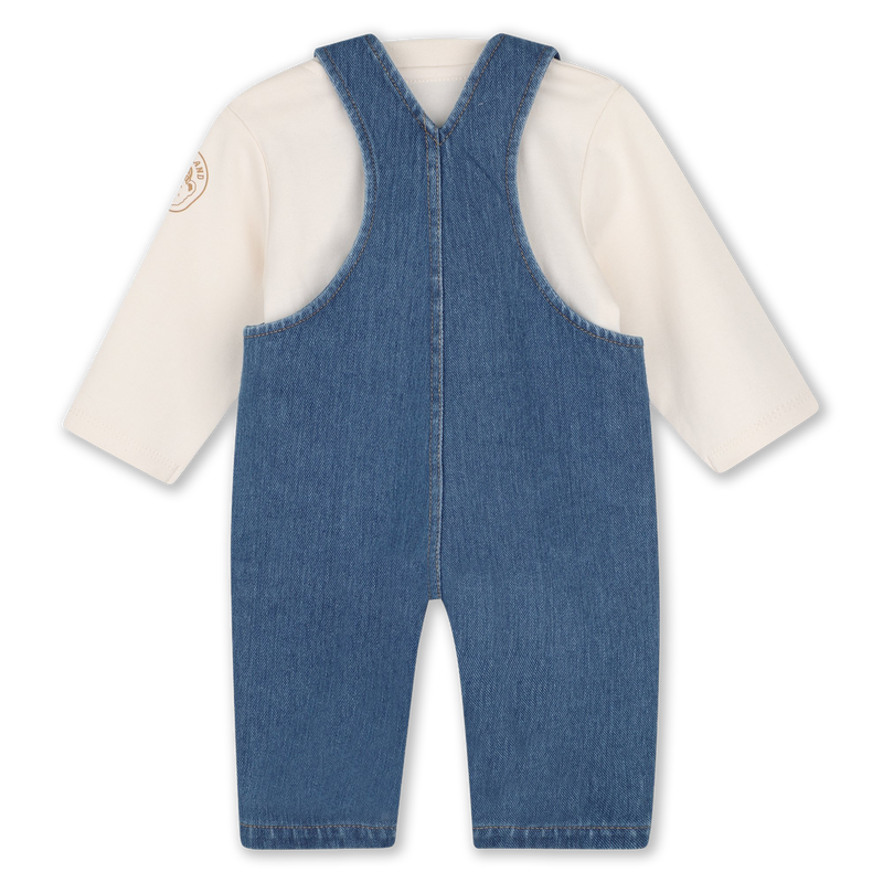 Overall- en T-shirtset TIMBERLAND 
                        JONGEN