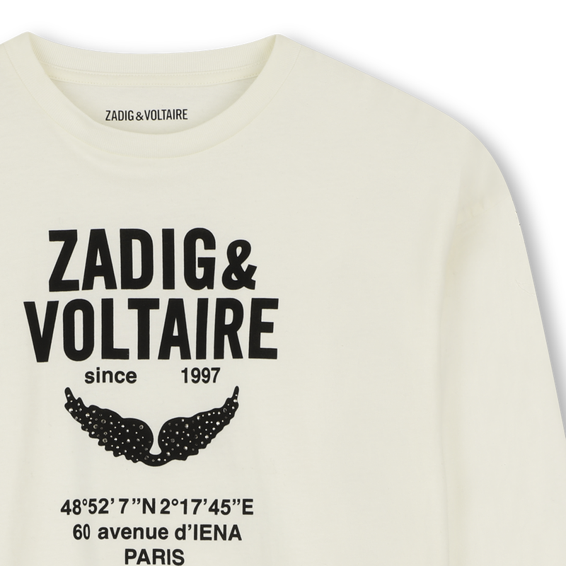 T-shirt met lange mouwen ZADIG VOLTAIRE 
                        GIRL