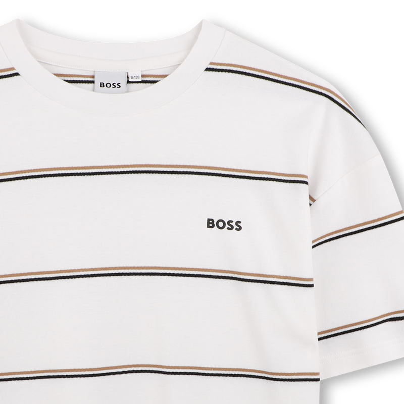 T-shirt met korte mouwen BOSS 
                        BOY